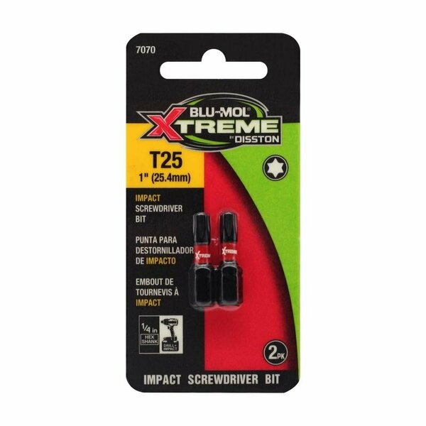 Blu-Mol Xtreme SCREWDRIVER BIT TRX 25 1in. E0217070